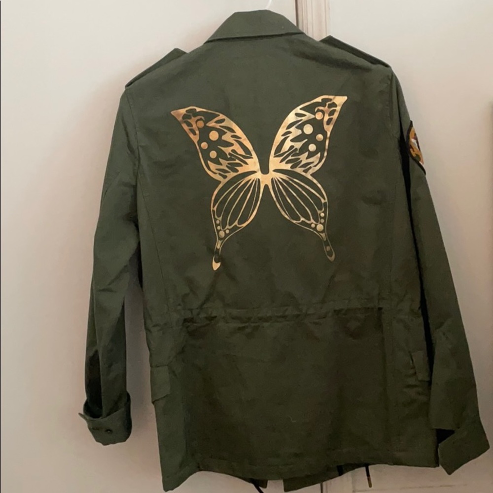 Brand new Zadig green jacket